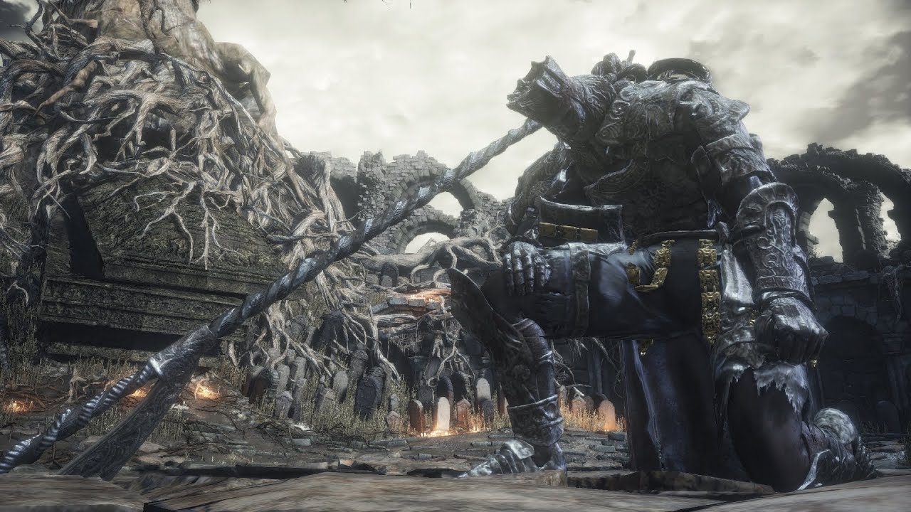 Dark Souls III: Iudex Gundyr Boss Fight (4K 60FPS)