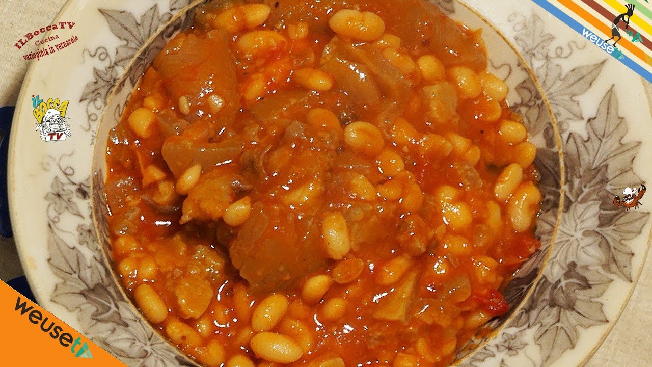 91 - Fagioli 'on le 'otenne..ti si rizzano l'antenne! (piatto unico ricco di sapore e sostanzioso)
