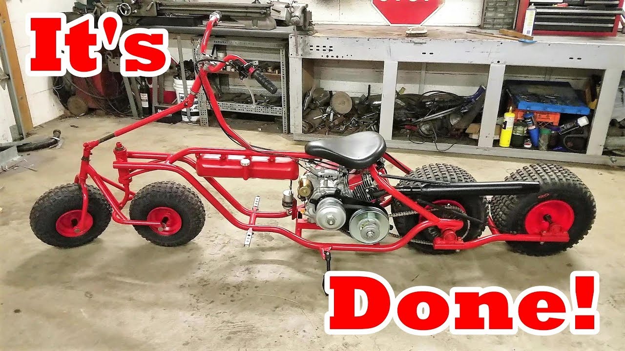 Four Wheeled Motorcycle Part 13 (It's Done!)