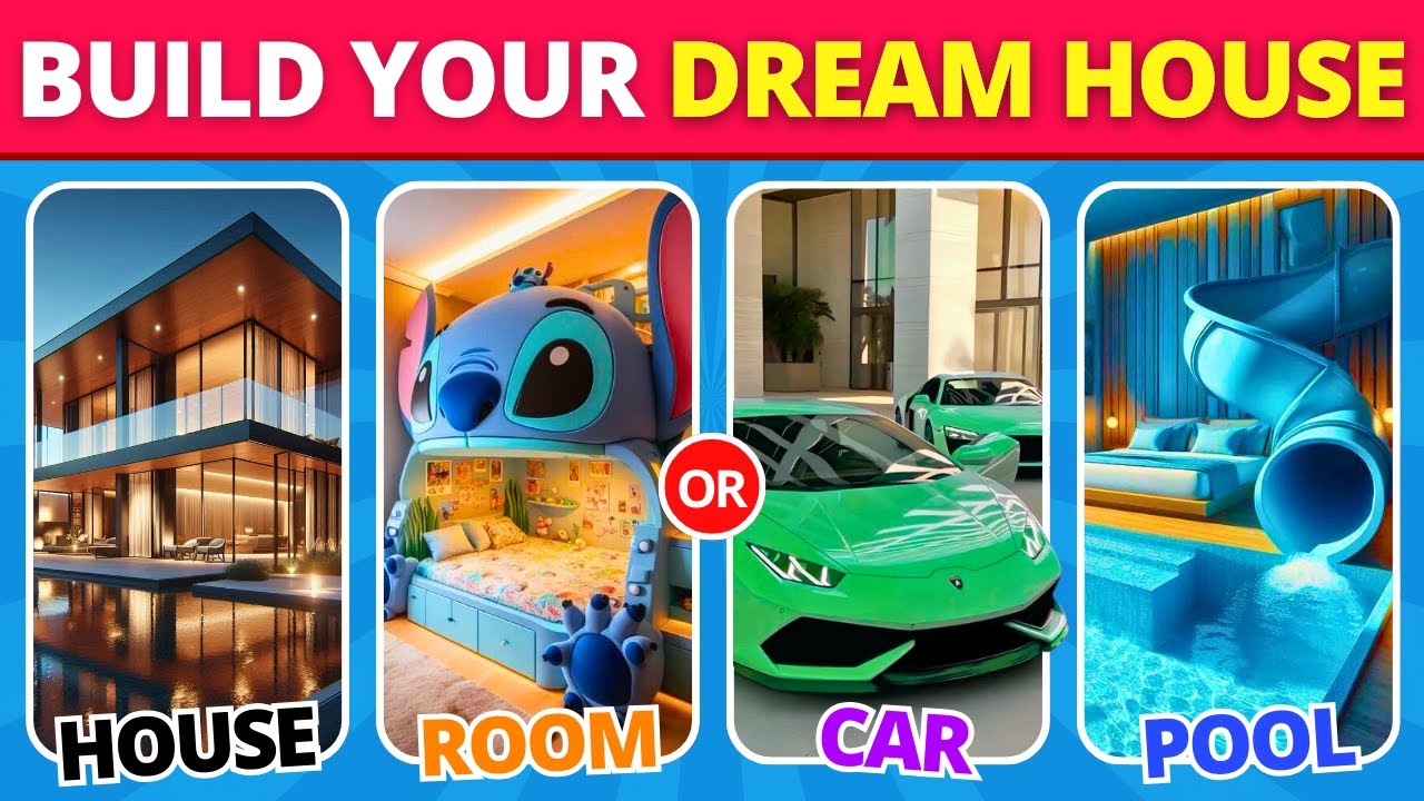 Would You Rather…? Build Your Luxury Dream House 🏡💎🚀🛝