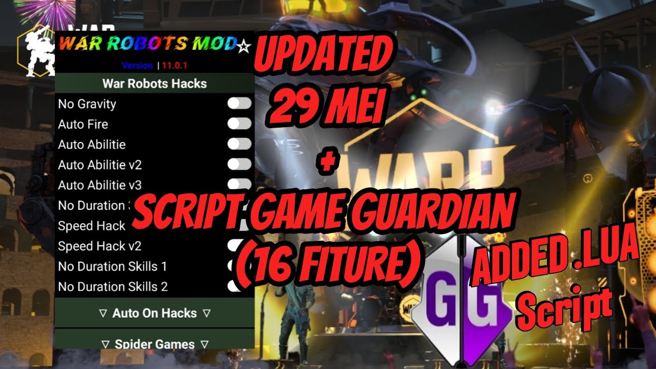 WAR ROBOTS HACK MOD MENU UPDATE LINK MEDIAFIRE NO PASSWORD