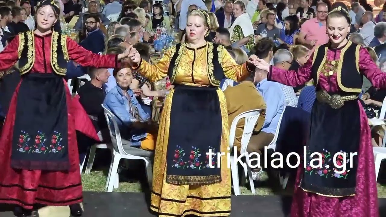 Τρίκαλα Ροπωτό πανηγύρι Παναγίας Δεκαπενταύγουστος χορευτικά παραδοσιακοί χοροί Δευτέρα 14-8-2023