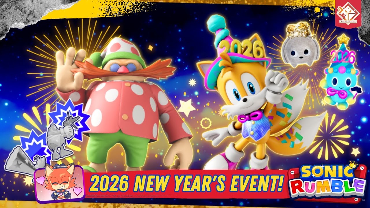 SONIC RUMBLE - 2026 New Year's Event! | Use Code: hazcofox [ Hazco Fox I VPlayers ]