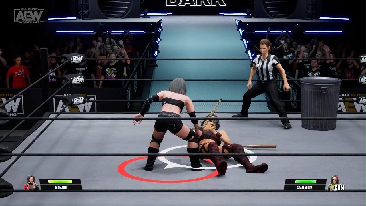 AEW: Fight Forever Diamanté vs KrisStatlander Street FIGHT