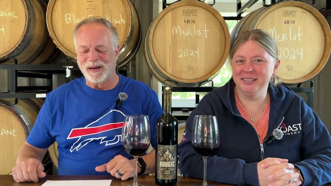 Harvest has started, Bougie is back, Mulled Wine is back, a Winery Pigeon?  Rochester Food Show