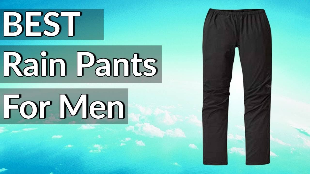 Best Rain Pants for Men Reviews 2023 | Best Budget Avalanche Airbags(Buying Guide)