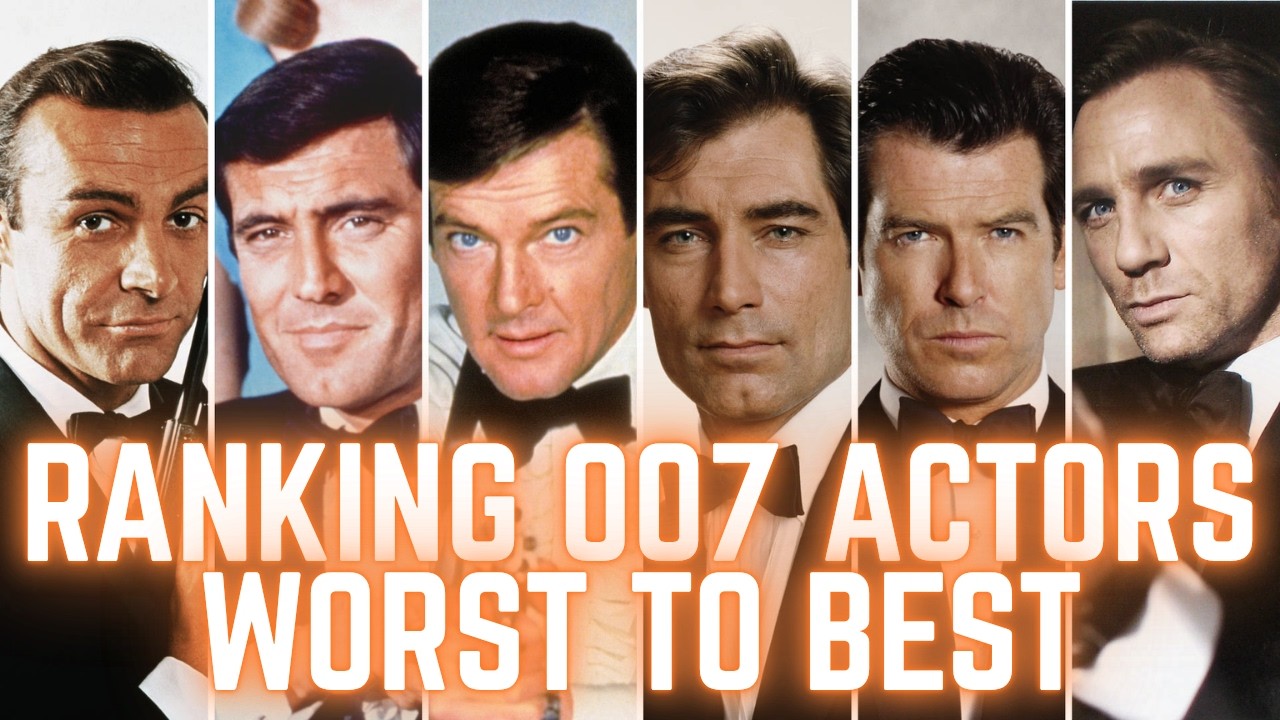 Ranking James Bond 007 Actors Worst to Best!