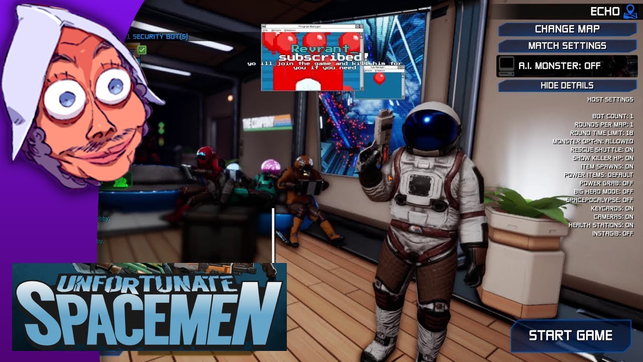 [Criken] Unfortunate Spacemen : space men but one of us is unfortunately an alien