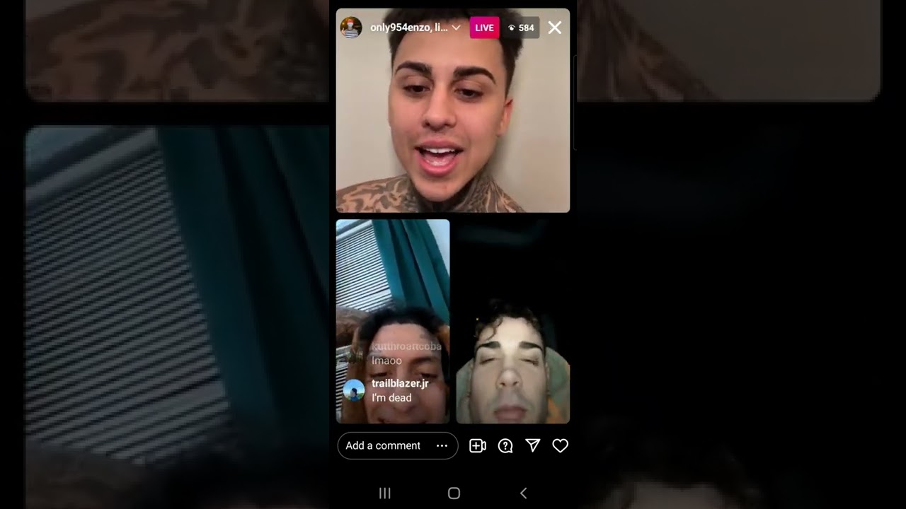 954 enzo ig live Fgchevy says he will smack lilhunt