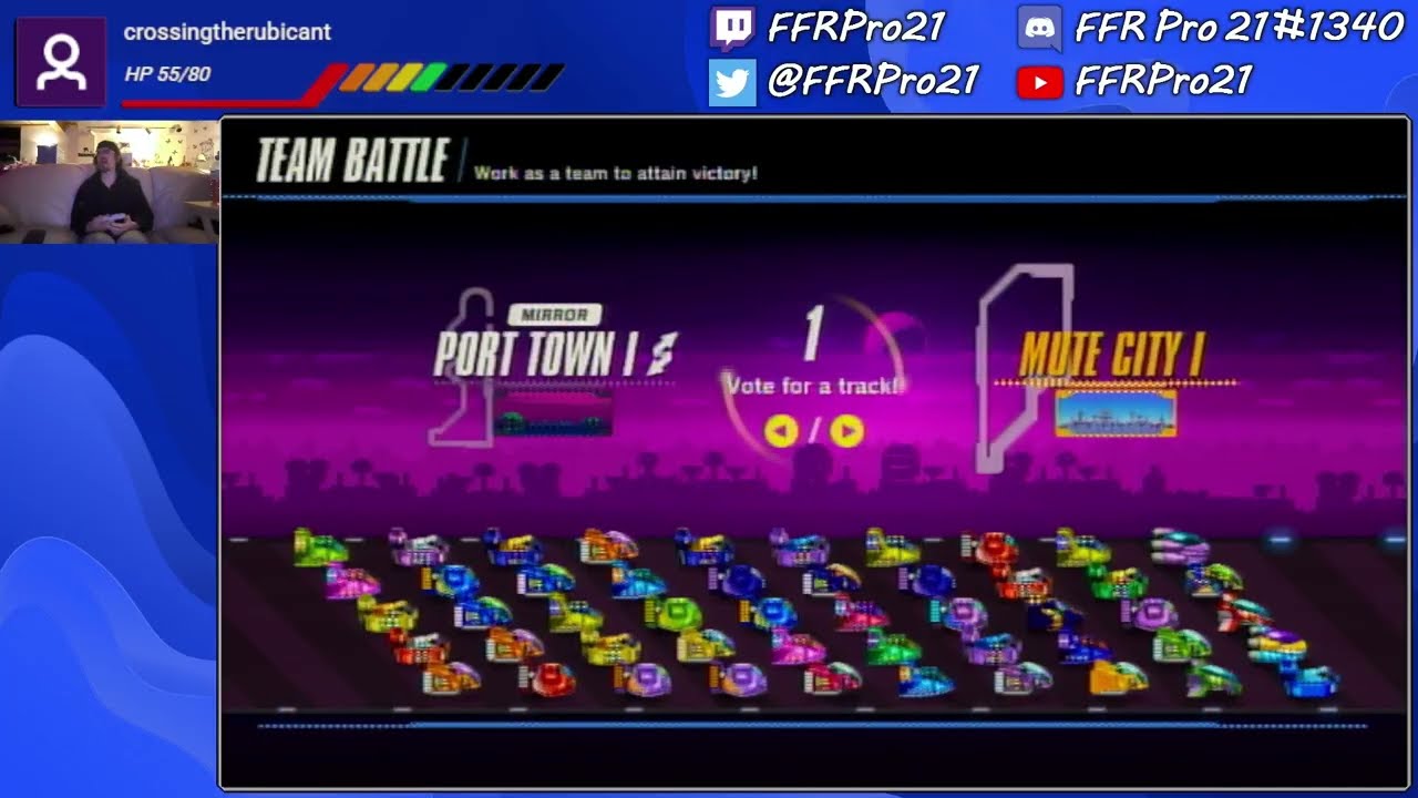 Switch - F-Zero 99 - Team Battle Win (White Team #2)  - 2115 Points (365 Points Contributed)