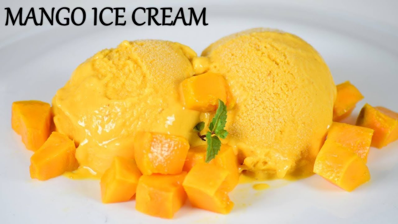 Mango Ice Cream Recipe | आम की आइसक्रीम | How to make Mango Icecream at Home