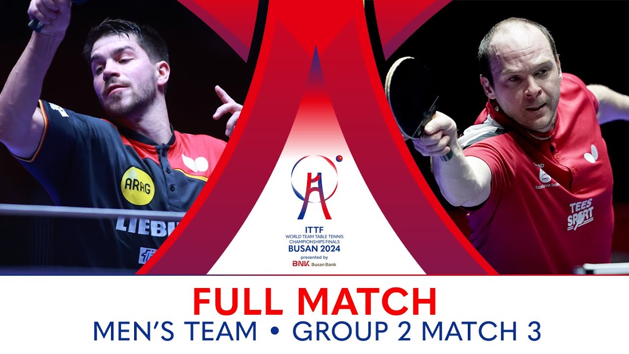 FULL MATCH | Paul DRINKHALL vs Patrick FRANZISKA | MT Group 2 - Match 3 | #ITTFWorlds2024