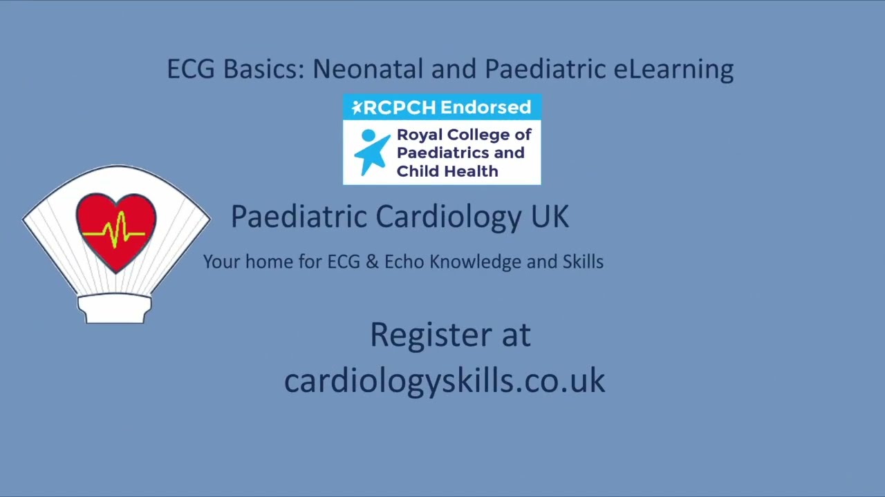 ECG Basics: Neonatal and Paediatrics eLearning