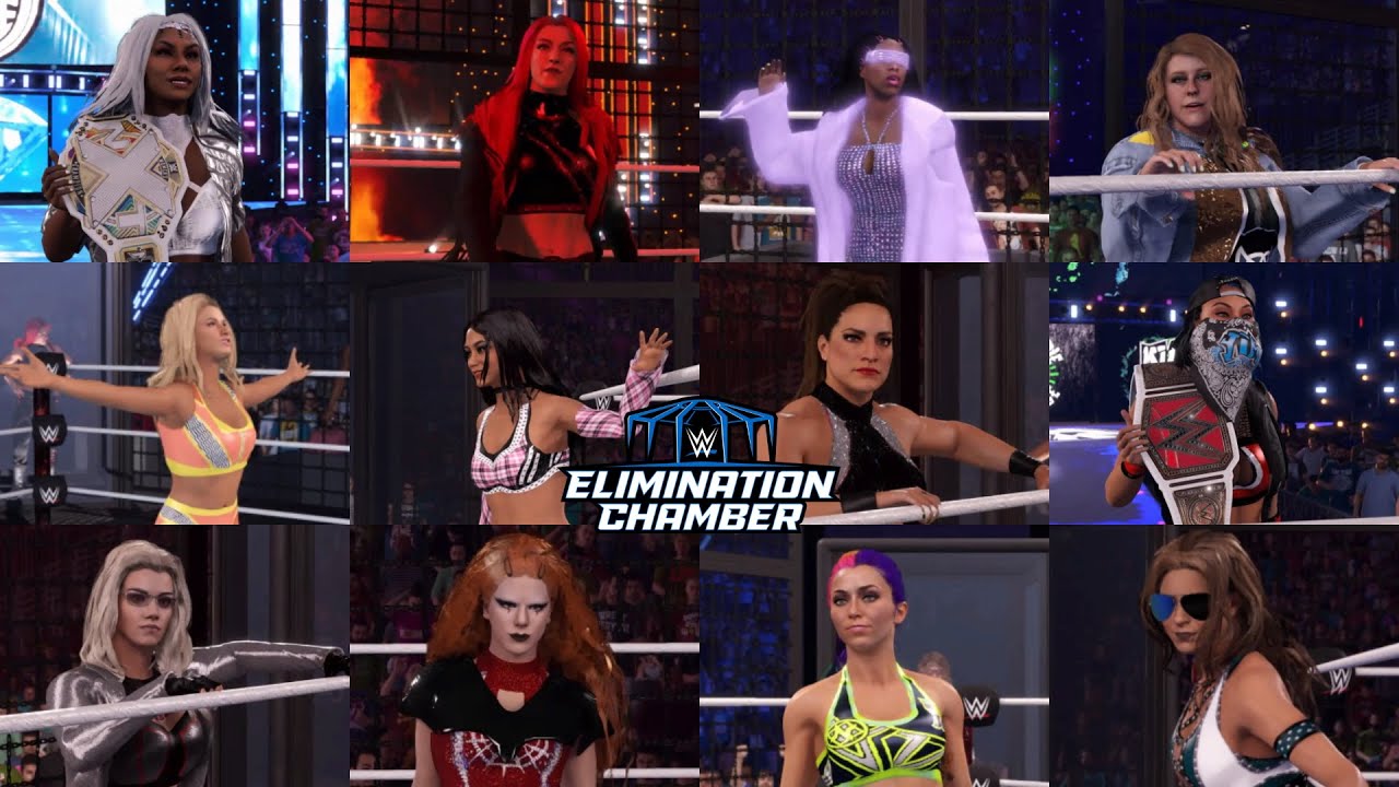 WWE 2K22 ELIMINATION CHAMBER PPV PART 3