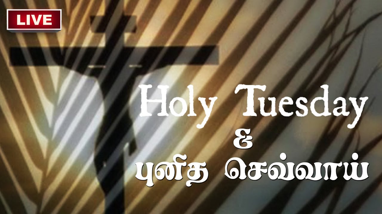 LIVE - 07-04-2020 | Holy Week | Holy Tuesday Mass in Tamil | Rev.Fr.Jesu Nazarene