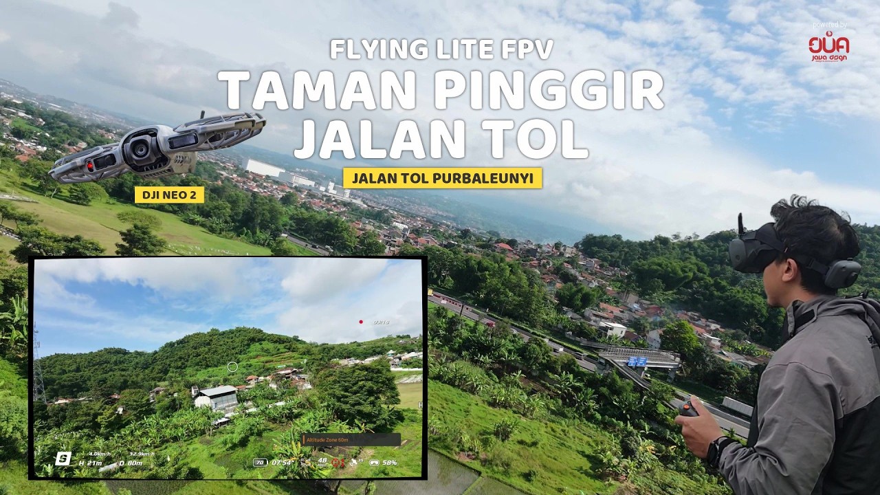 DJI NEO 2 TERBANG BLUSUKAN DI TAMAN PINGGIR TOL