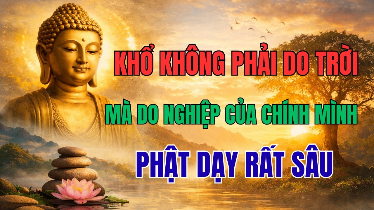 CÓ NHỮNG CÁI KHỔ KHÔNG PHẢI DO TRỜI – MÀ DO NGHIỆP CỦA CHÍNH MÌNH |  LUẬT NHÂN QUẢ THỨC TỈNH