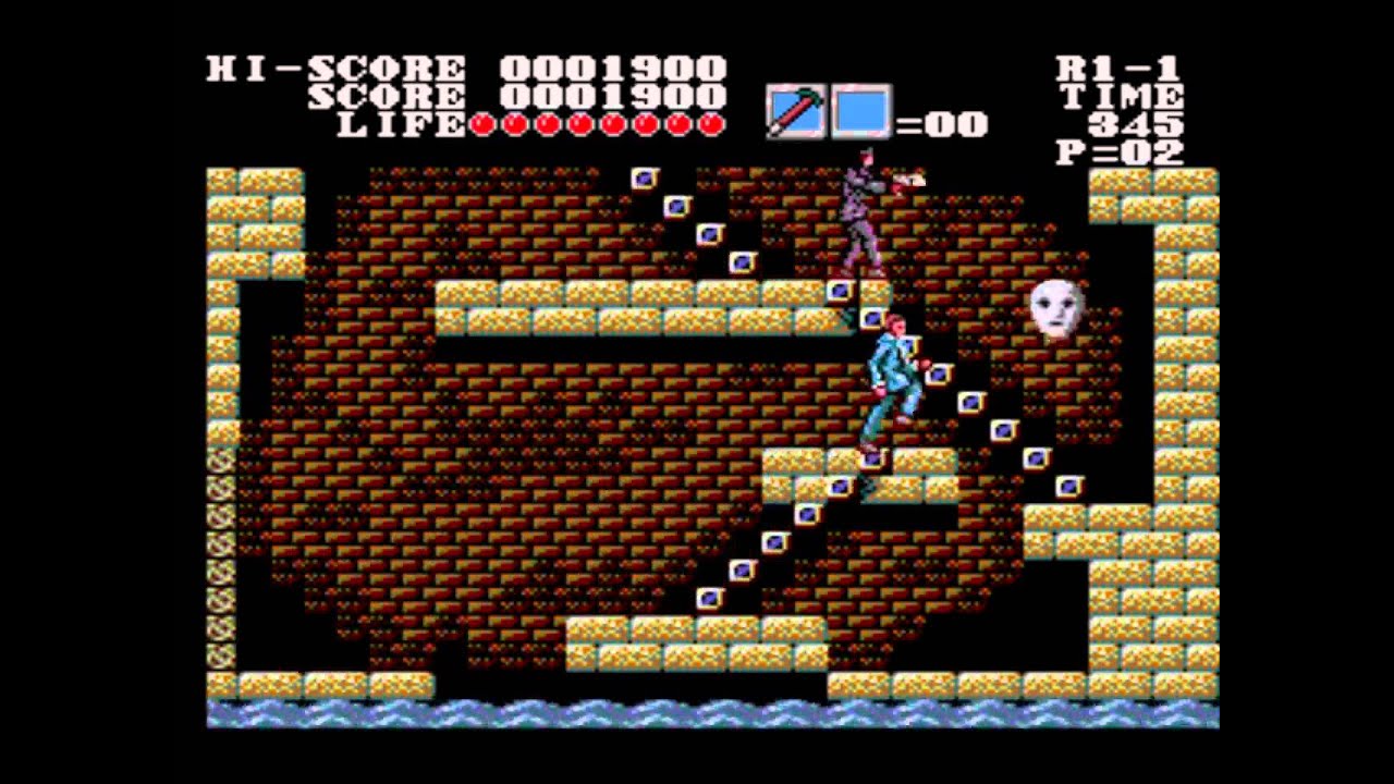 Master of Darkness for the Sega Master System Gameplay Sample
