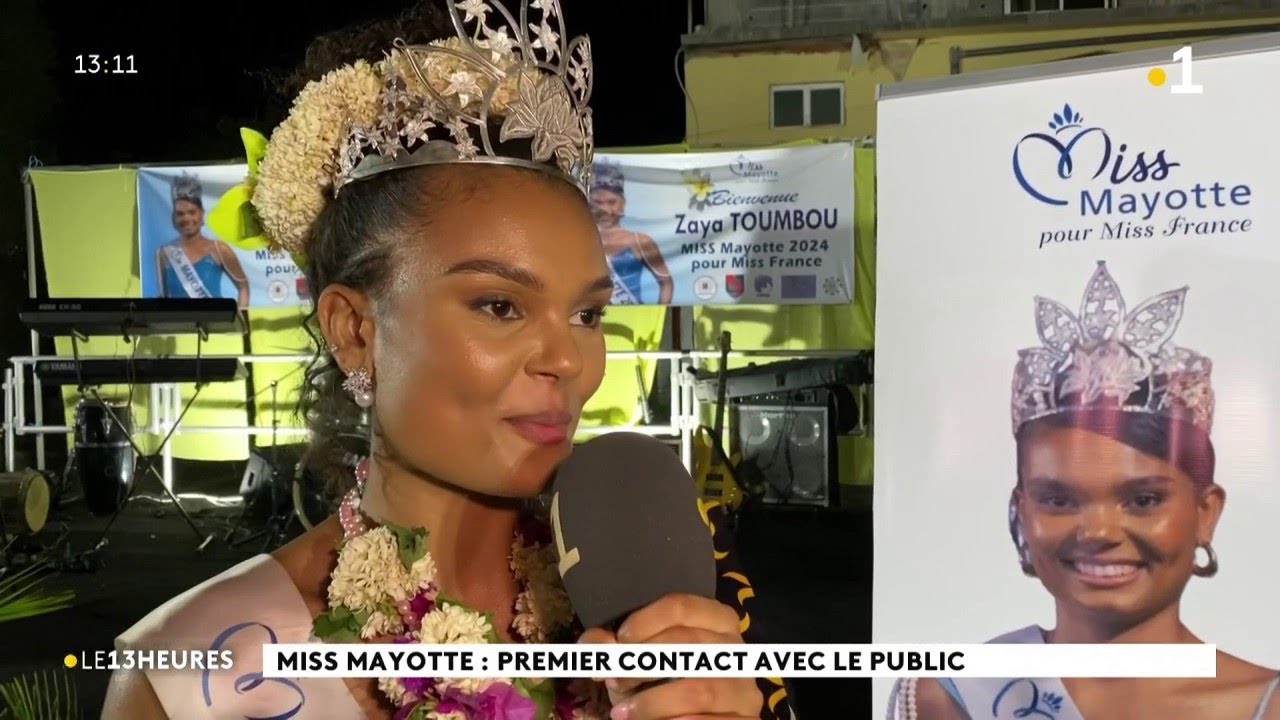 Miss Mayotte : premier contact avec le public