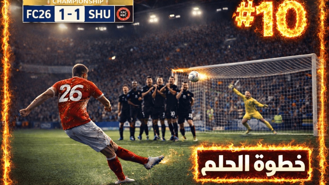 باقي على الحلم خطوة 🔥🔥| انشاء نادي FC 26 #10