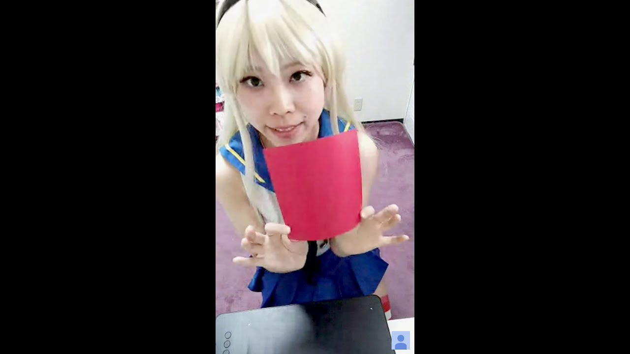 【Cosplay Live】島風で手芸 コスプレ動画 Handicraft cosfit1