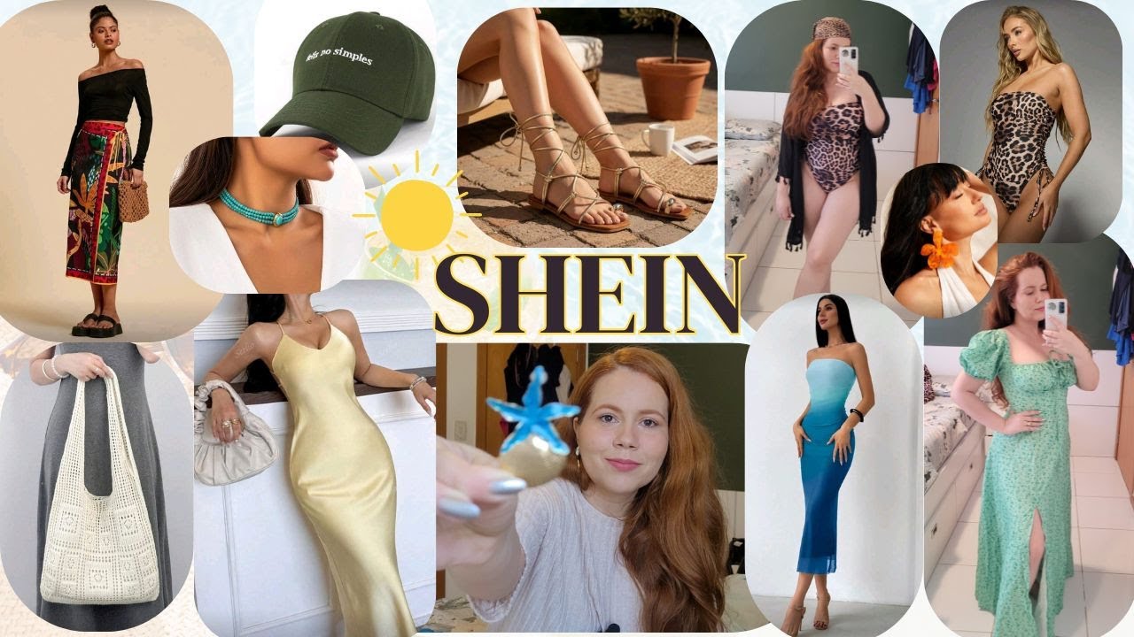 COMPRINHAS DA SHEIN PARA O VERÃO: Biquínis, acessórios, sandália, vestidos, bijus! (APAIXONADAAA)