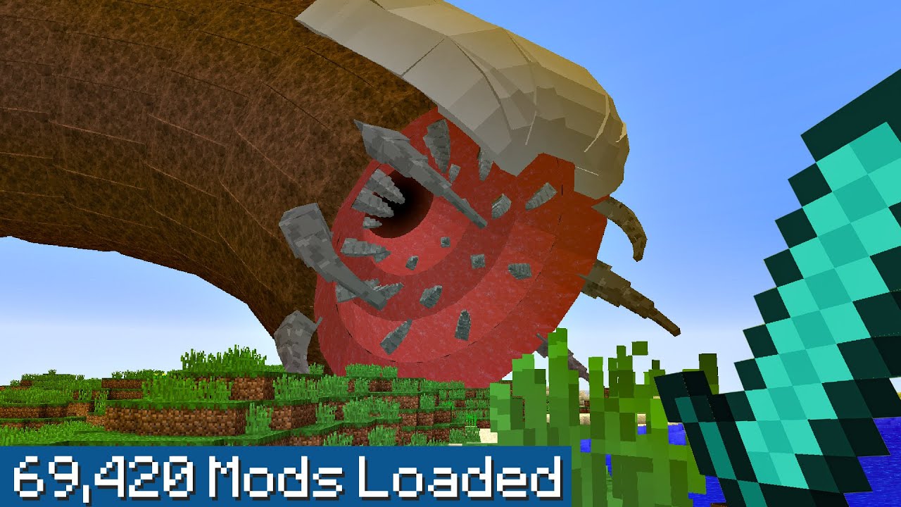 MINECRAFT, ALE ZAINSTALOWAŁEM WSZYSTKIE MODY JAKIE SĄ
