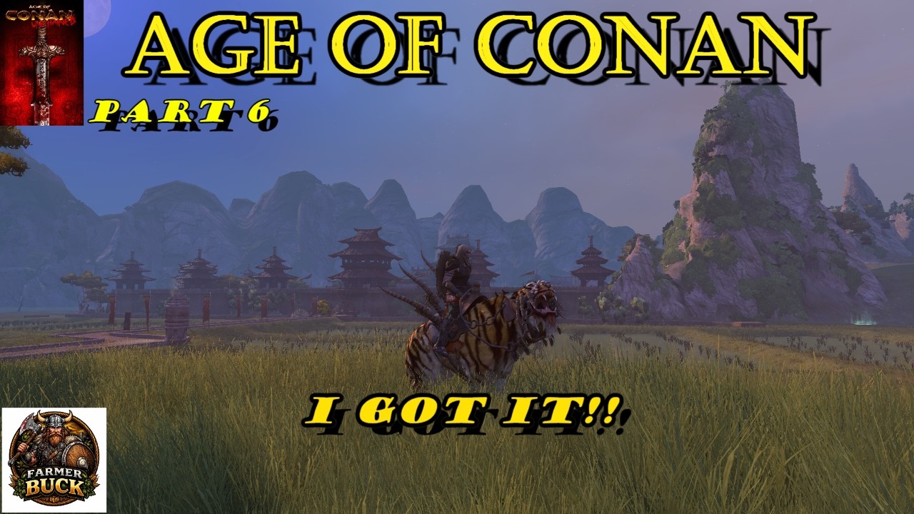 This mount is epic! | Tiger mount part 6 | Age of Conan Unchained 2026