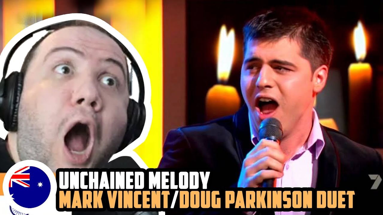 🇦🇺 Mark Vincent/Doug Parkinson duet - Unchained Melody | TEACHER PAUL REACTS