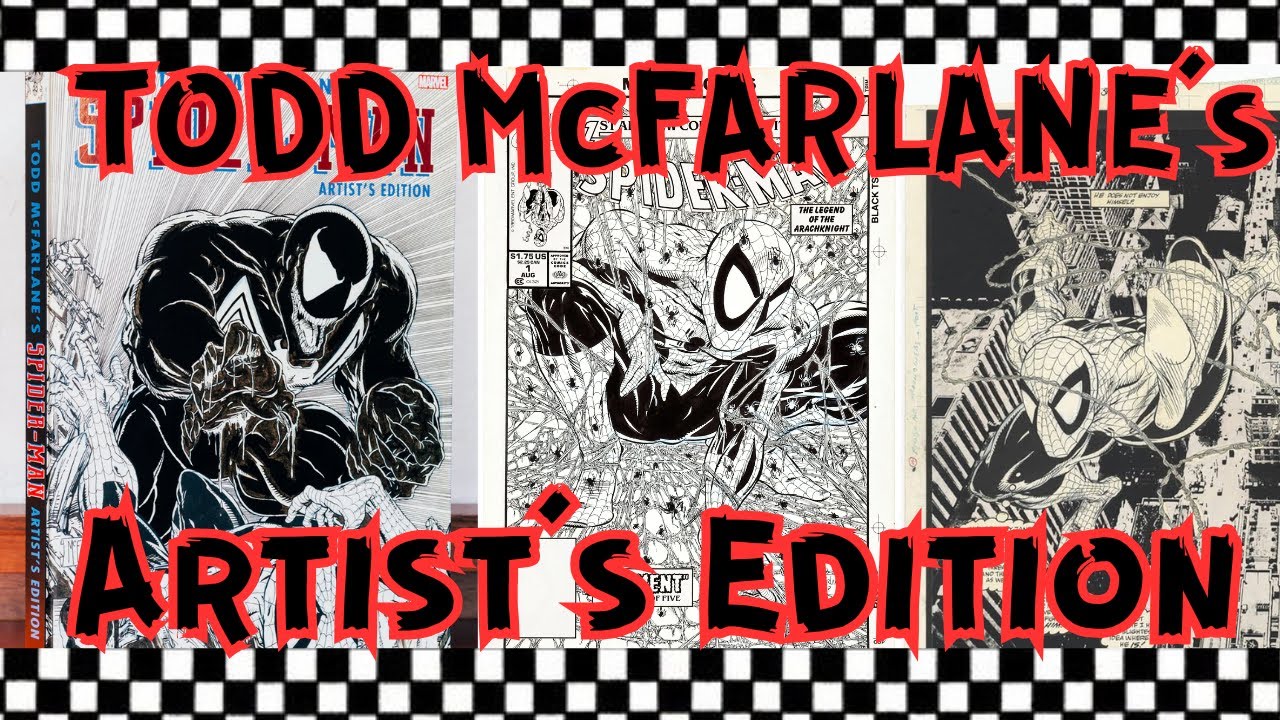TODD McFARLANE’s SPIDER-MAN Artist’s Edition | Marvel Comics | IDW | @TaylorTalksComics