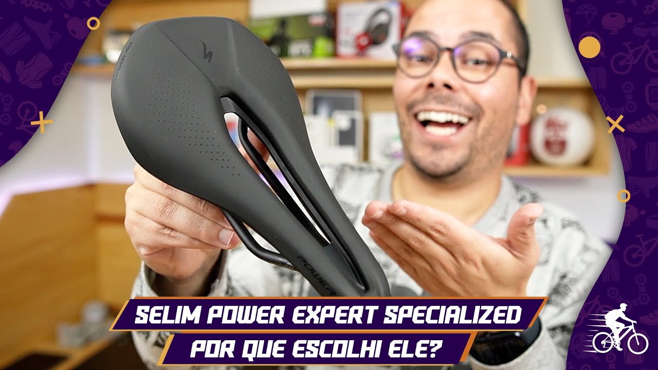 SELIM POWER EXPERT SPECIALIZED: O NOVO SELIM DA MINHA BICICLETA (UNBOXING COMPLETO)