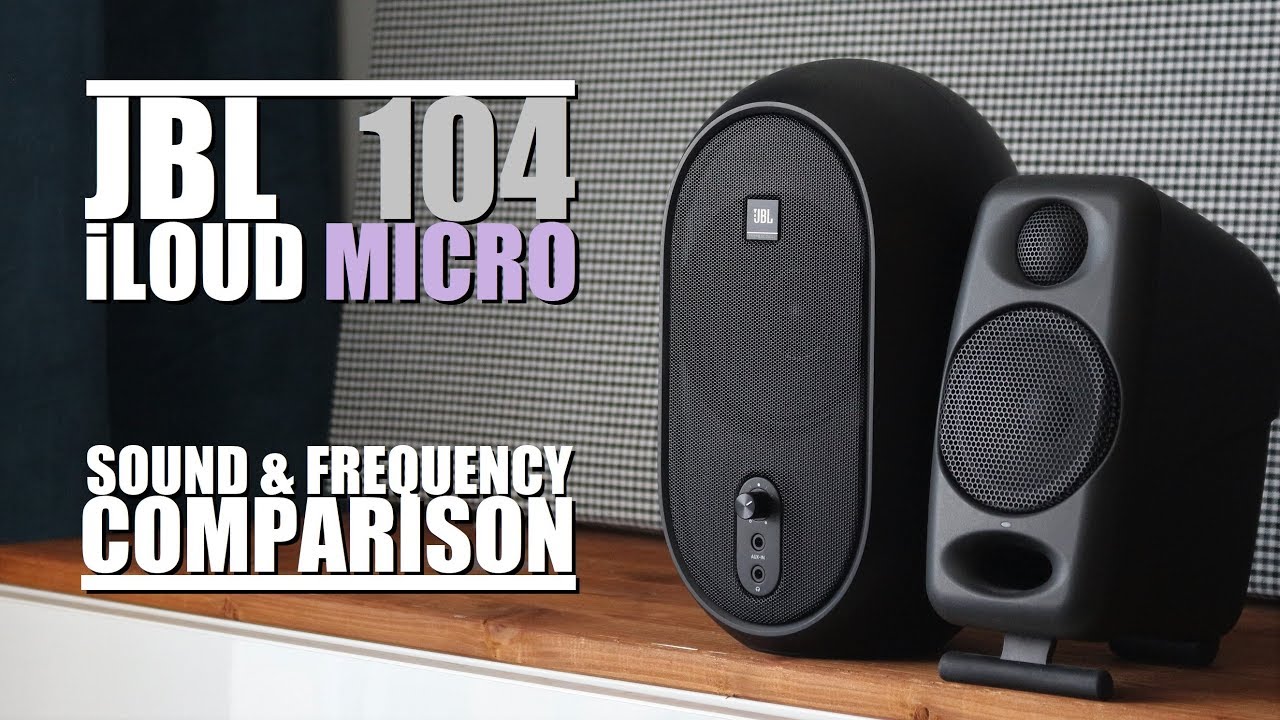 JBL One Series 104 против iLoud Micro Monitor || Сравнение звука и частотных характеристик