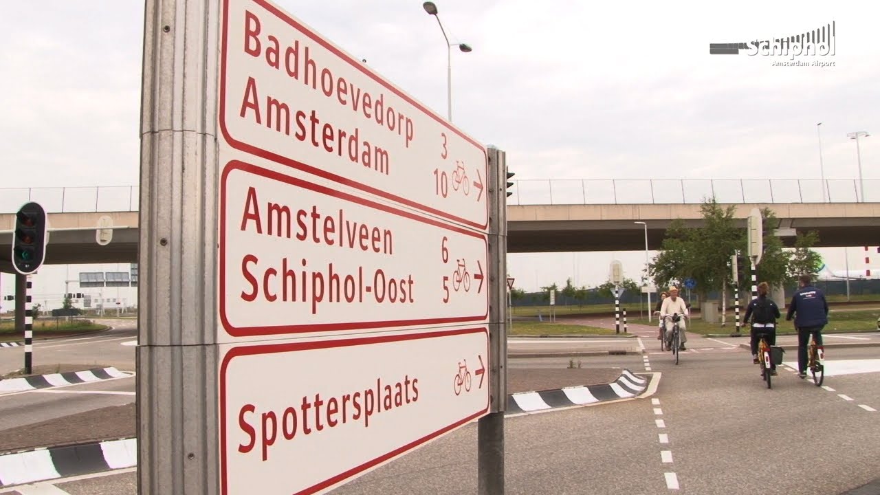 Een rondje Schiphol op de fiets!