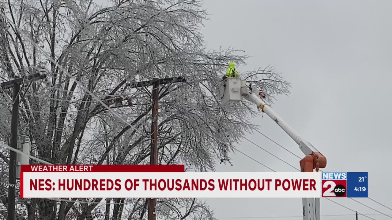 NES: Hundreds of thousands without power in Nashville