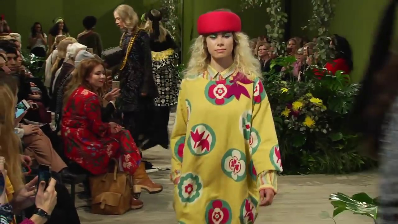 Gudrun Sjödén Fashion show