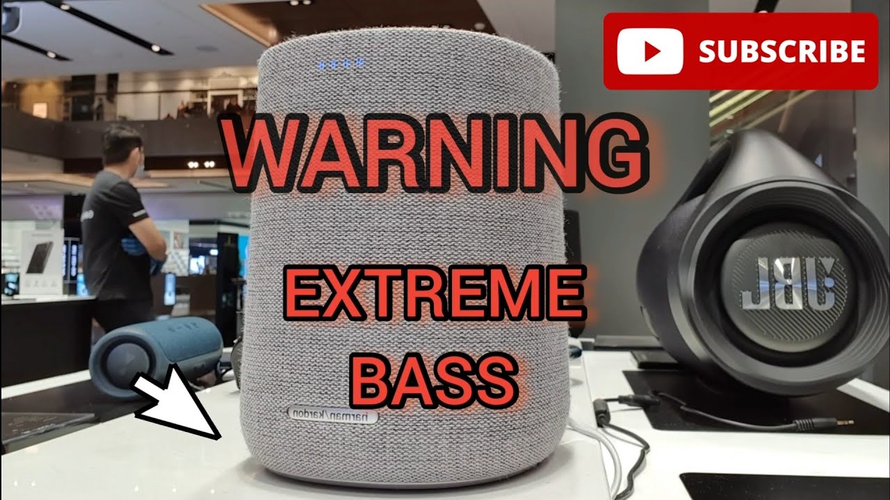 Harman Kardon  Citation one bass test...Can it handle bass?