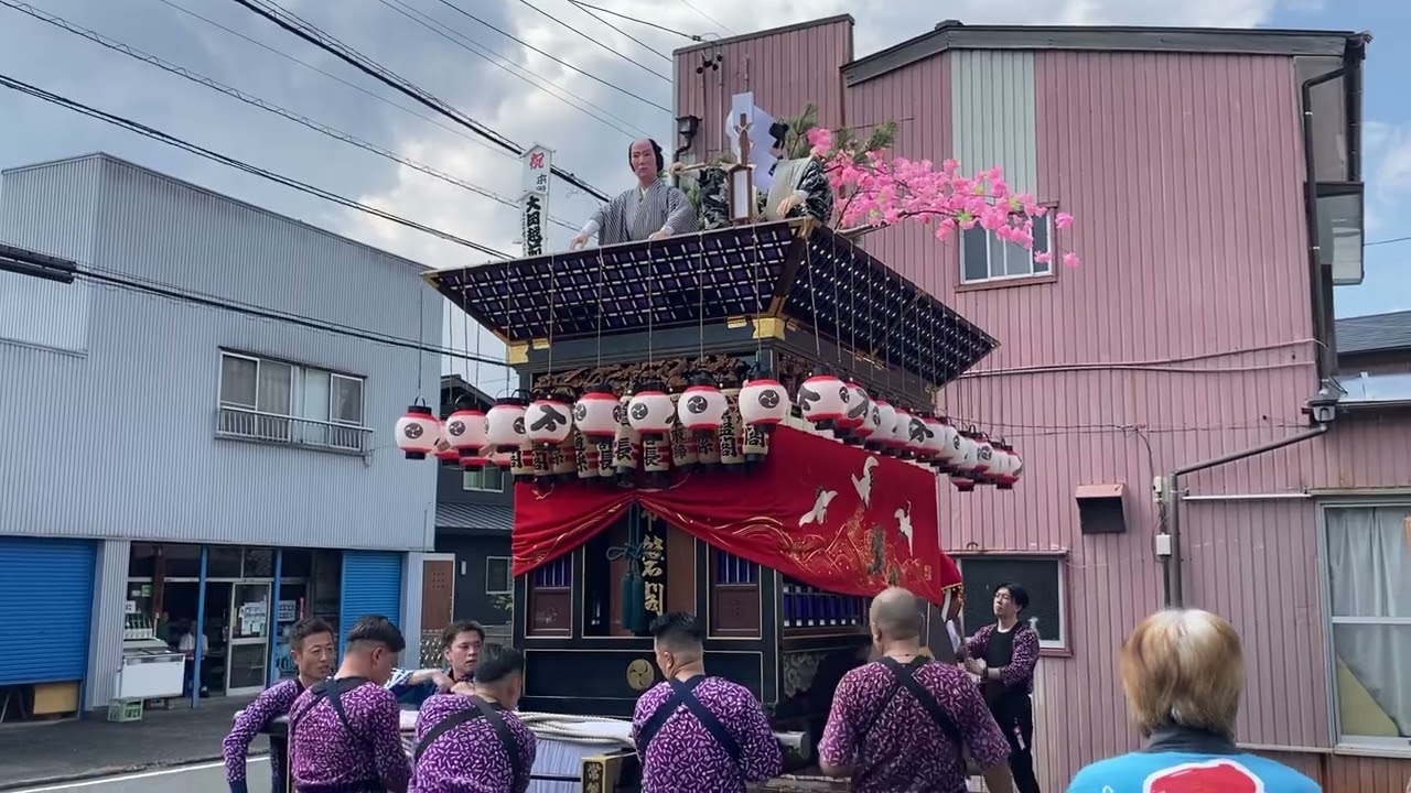 令和5年度　事任八幡宮例大祭　下町　常磐閣　下木戸
