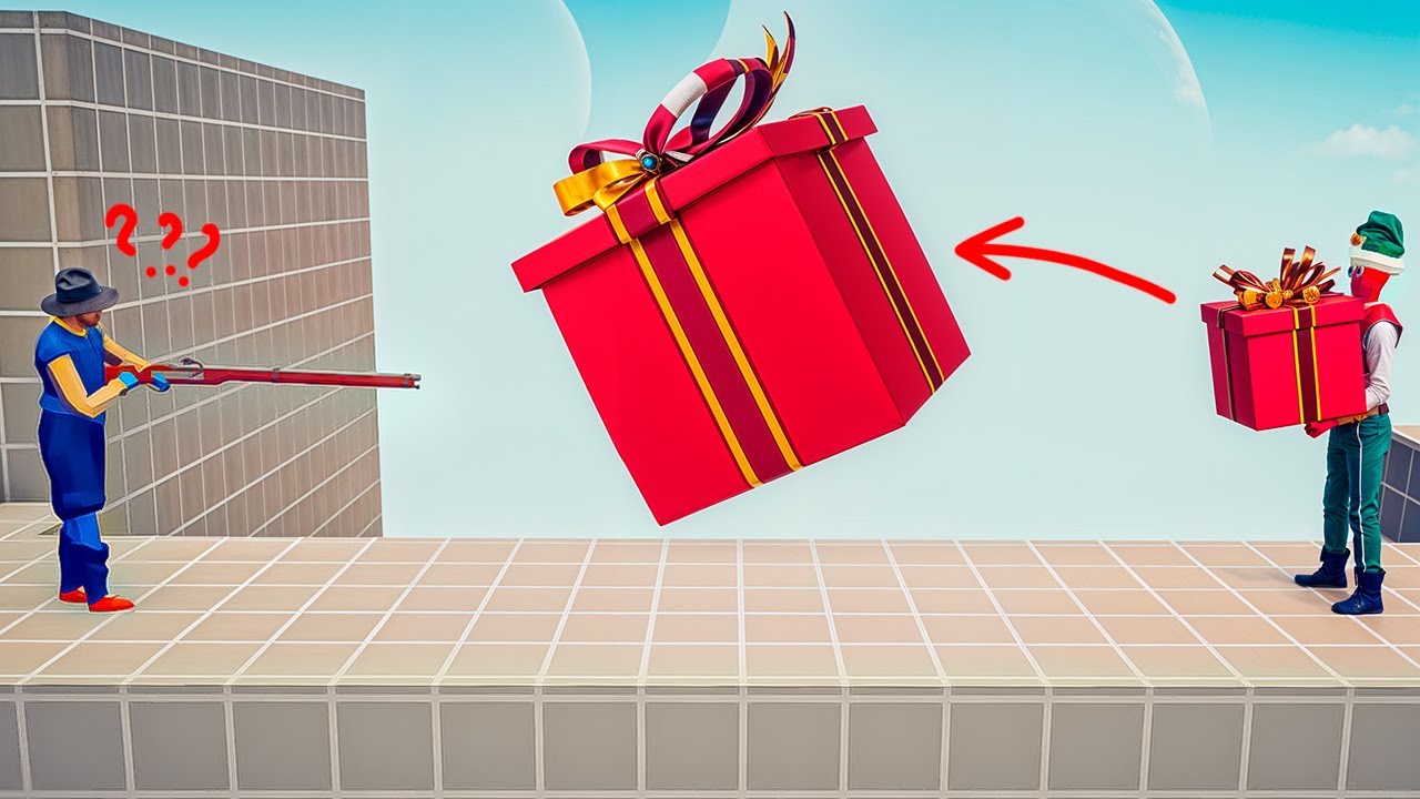 RANDOM GIFT vs EVERY UNIT - Totally Accurate Battle Simulator TABS