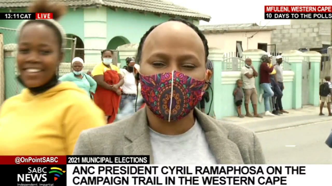 LGE 2021 | ANC president Cyril Ramaphosa expected in Mfuleni on the campaign trail in Western Cape