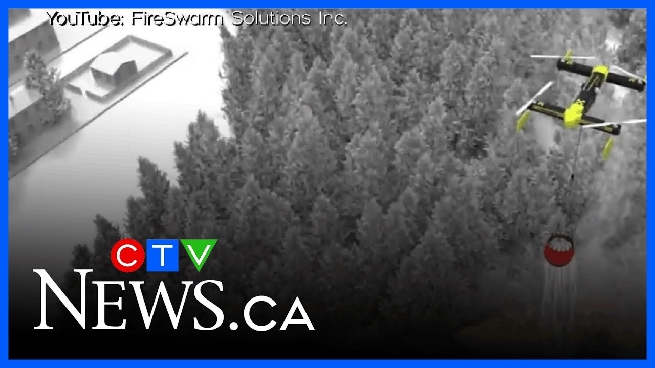Using drones to fight B.C. wildfires