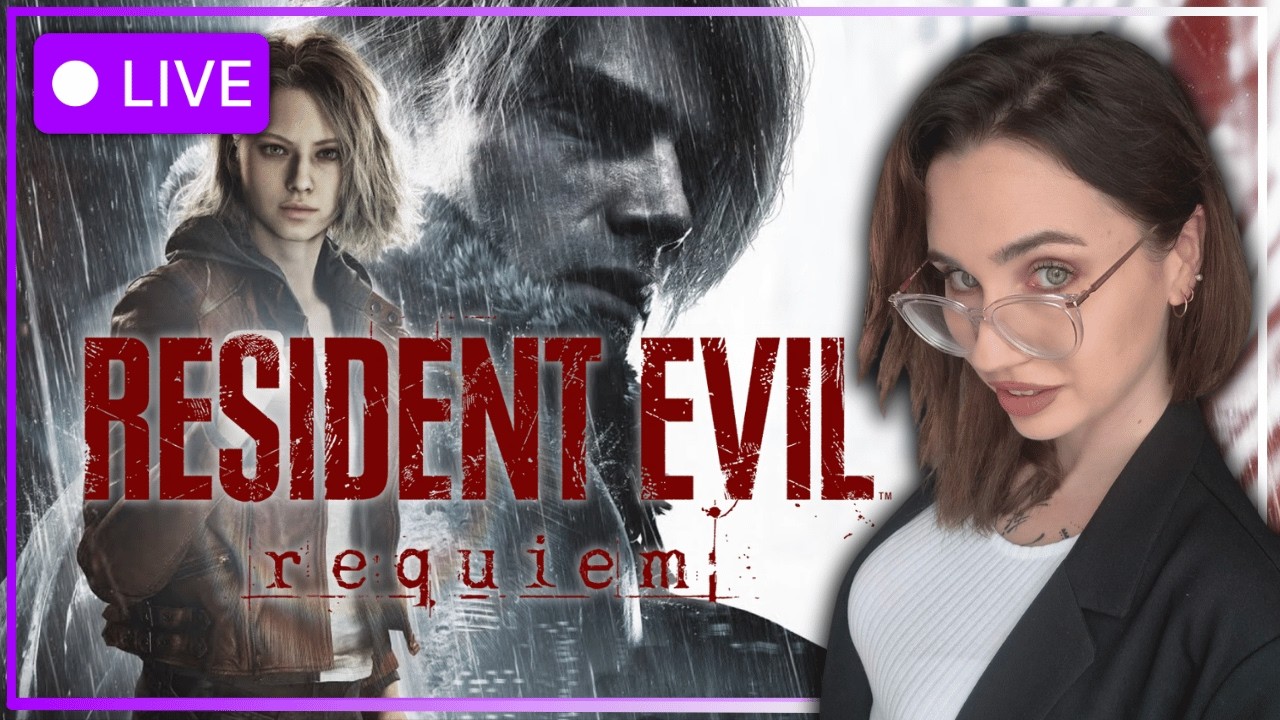 🟣LIVE | RESIDENT EVIL REQUIEM · INSANITY DIFFICULTY (PS5 PRO) | GRACE COSPLAY
