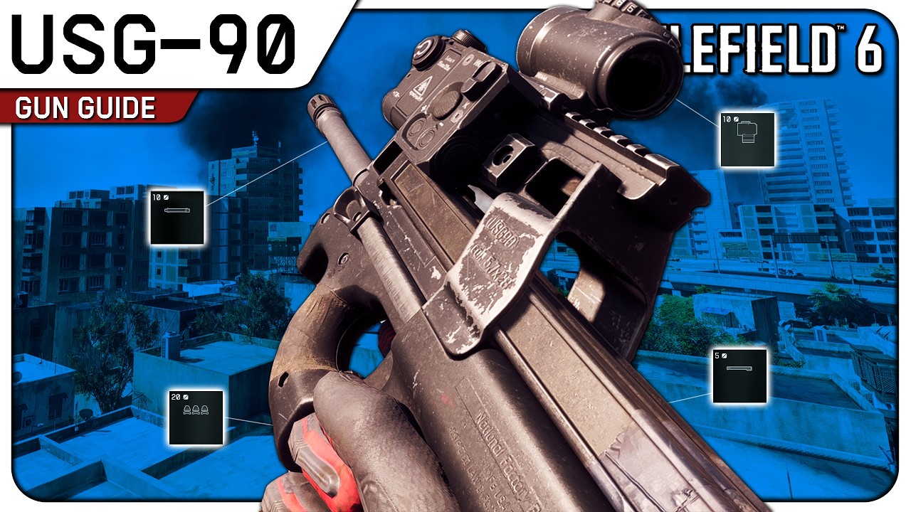 What I Love About the USG-90 SMG in Battlefield 6!