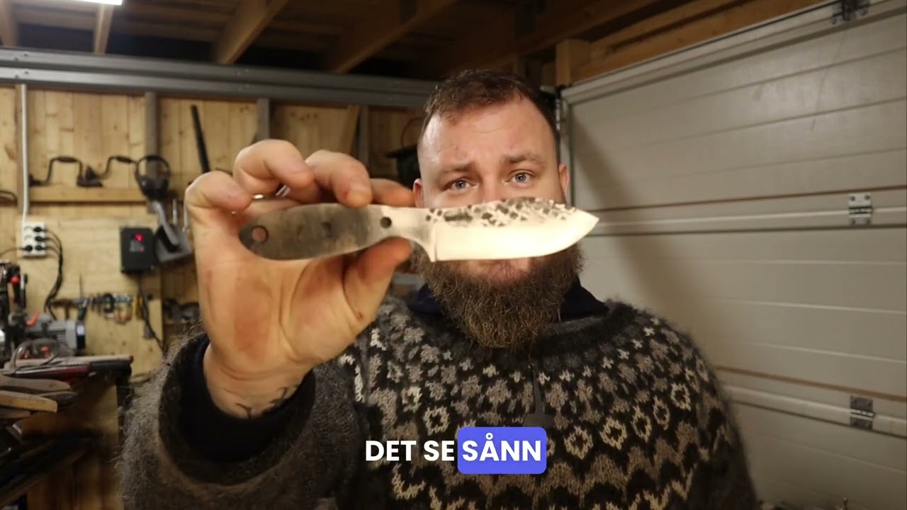Hvordan lages en fulltange kniv | Del 1 