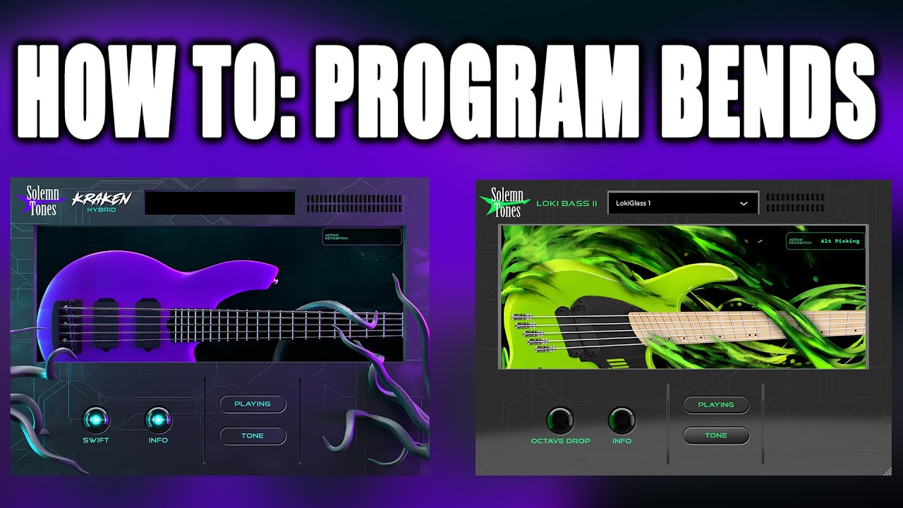 How To: BENDS+VIBRATO in Loki Bass 2 & Kraken Hybrid Bass