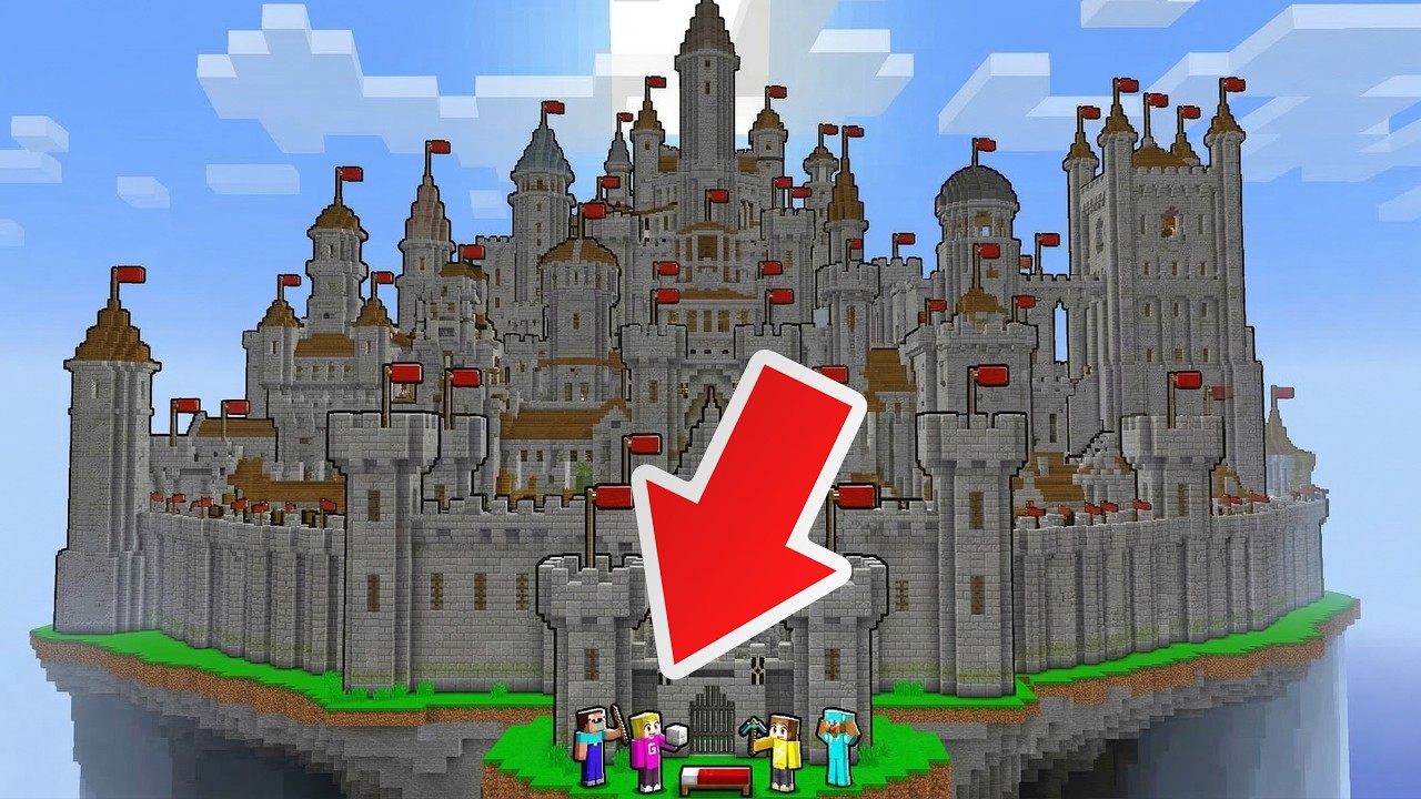 Fort Bouwen In Bedwars!