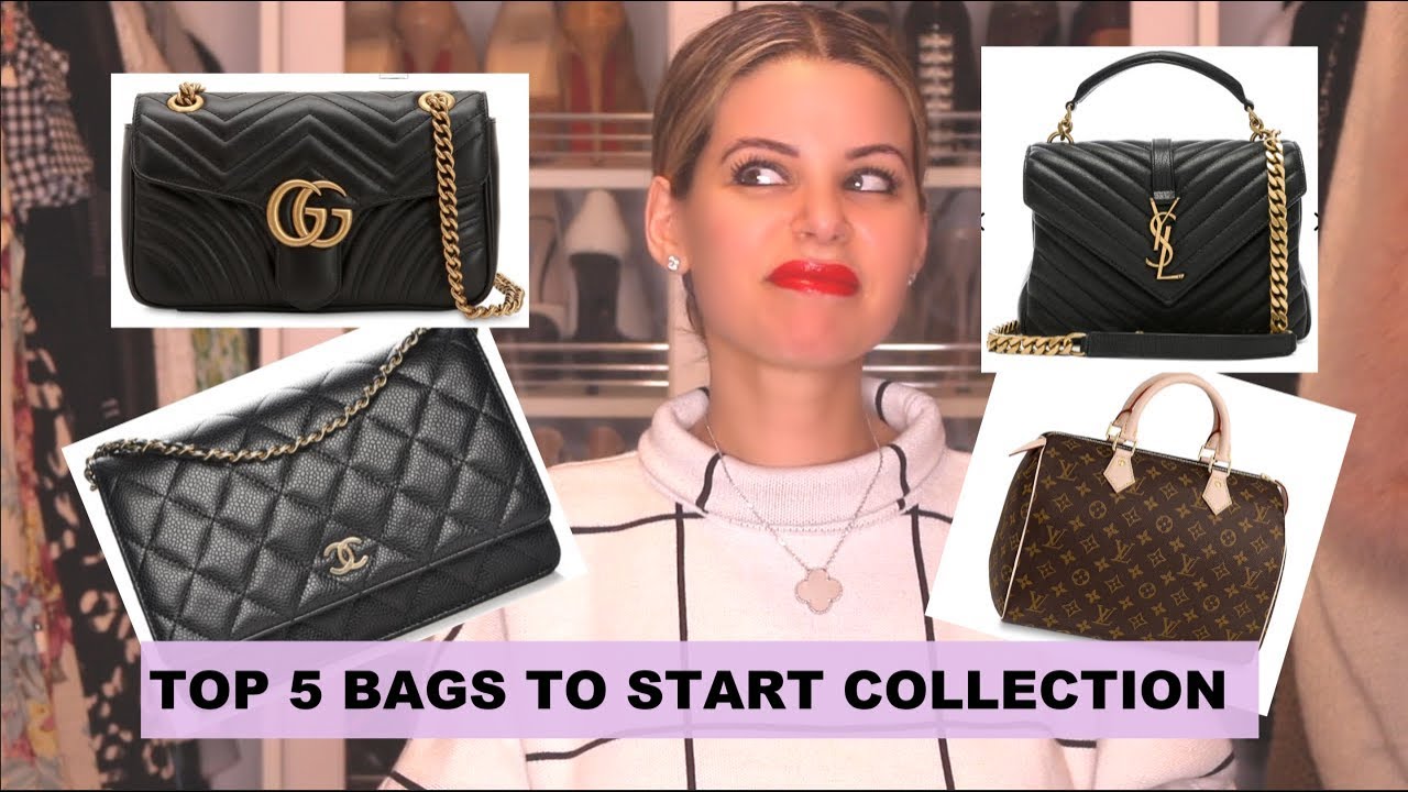 5 LUXURY BAGS TO START YOUR COLLECTION