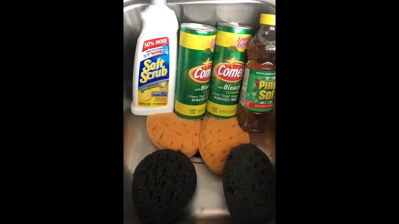 Super Satisfying Lemon Comet, Lemon Soft Scrub Pine sol PASTE!!!!