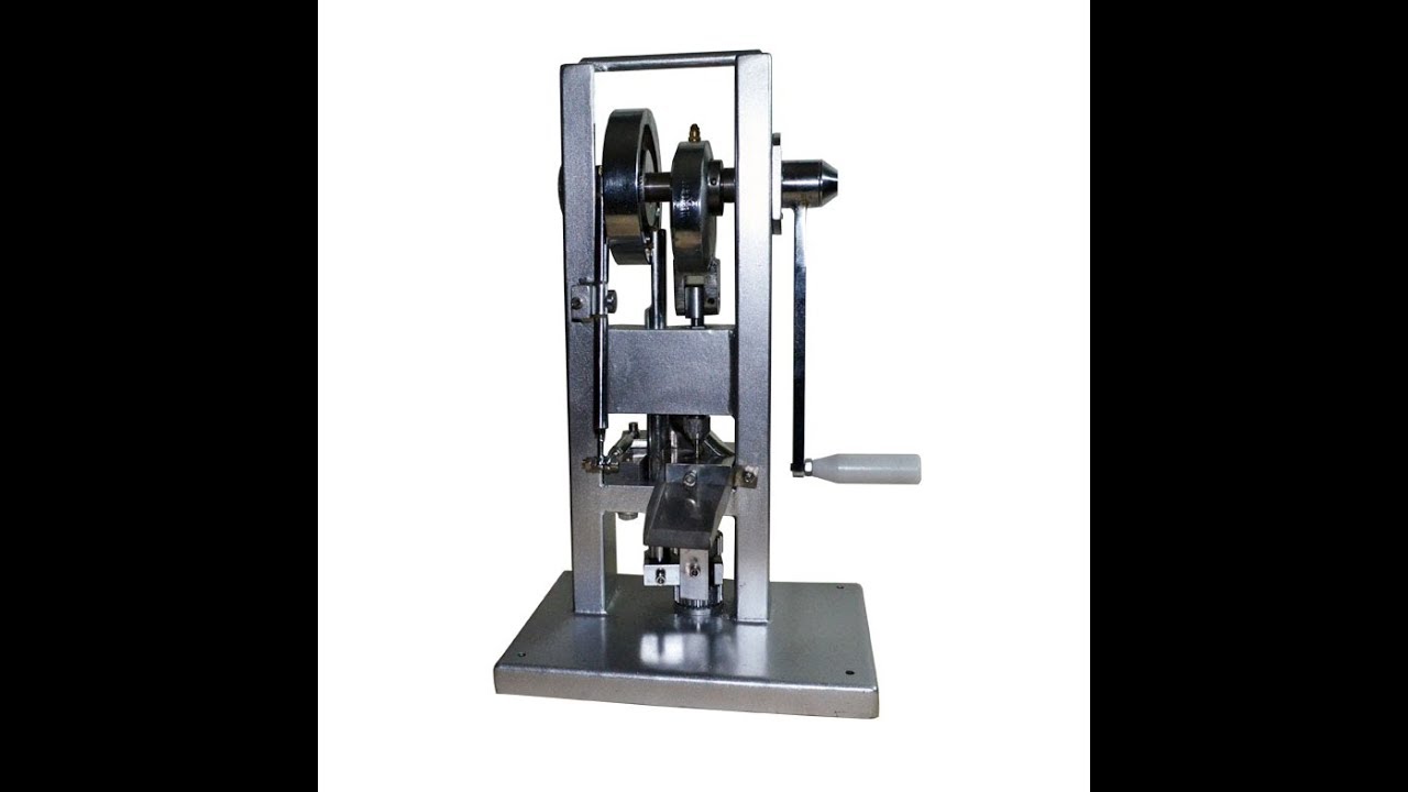 Tablet press machine single punch type / pill press / pill maker / tablet press manual