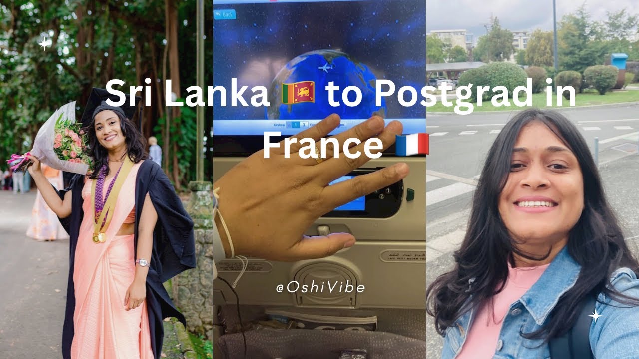 පිටරටක ඉගෙන ගන්න කැමතිද? ✈️📚 | From Sri Lanka Classrooms to a French University 🎓🇫🇷 | Vlog 04