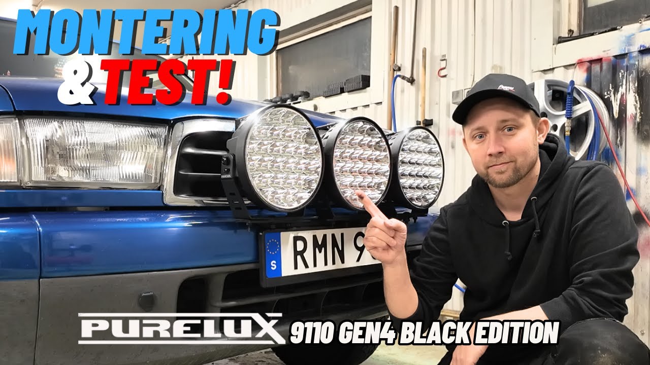 MONTERING & TEST AV EXTRALJUS! | Purelux 9110 Gen4 | 
